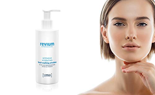 REVIUM INTENSIVE HYDRATING CREAMY FACIAL WASHING EMULSION WITH 1-MNA MOLECULE, HYALURONIC ACID ACTIVATOR, THE NMF RECOVERY COMPLEX