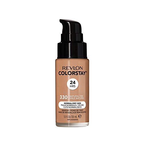 Revlon ColorStay Base de Maquillaje para Piel Normal/Seca, Bronceado Natural - 30 ml