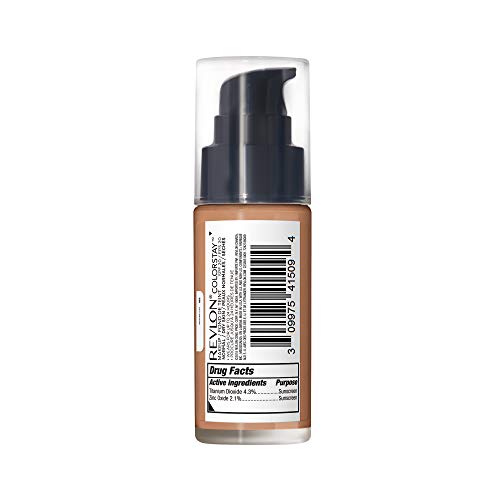 Revlon ColorStay Base de Maquillaje para Piel Normal/Seca, Bronceado Natural - 30 ml