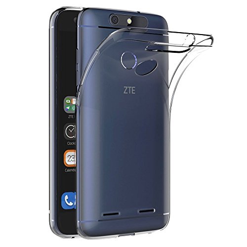 REY Funda Carcasa Gel Transparente para ZTE Blade V8 Lite, Ultra Fina 0,33mm, Silicona TPU de Alta Resistencia y Flexibilidad