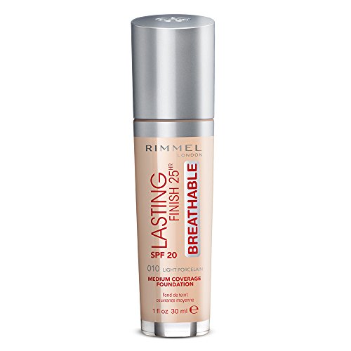 Rimmel Lasting Finish 25H Breathable Foundation 010 Light Porcelain Podkład do twarzy