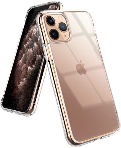 Ringke Fusion Diseñado para Funda iPhone 11 Pro, Espalda Transparente Prevención de Golpes Parachoque TPU Carcasa iPhone 11 Pro 5.8 Pulgadas (2019) - Transparente