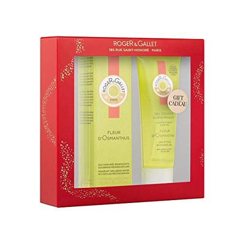 Roger Gallet Fleur De Osmantus Agua Fresca Perfumada, 30ml+REGALO Gel de Ducha, 50ml