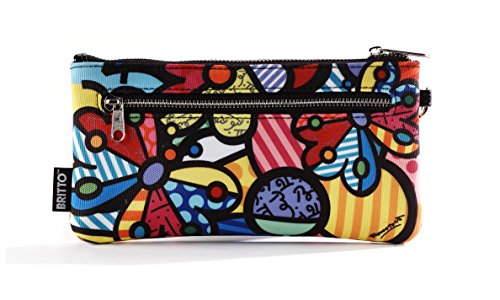 Romero Britto Giftcraft Cartera Flying Butterfly, cerámica, Multicolor, Talla única