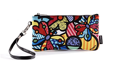 Romero Britto Giftcraft Cartera Flying Butterfly, cerámica, Multicolor, Talla única