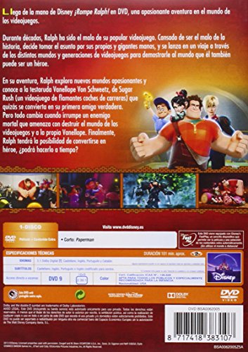 ¡Rompe Ralph! [DVD]