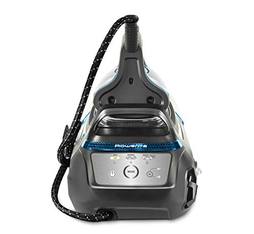 Rowenta DG9222F0 Silence Steam Pro - Centro de planchado, autonomía ilimitada de 7,5 bares, golpe de vapor 450 g/min, vapor continuo de 140 g/min, suela Microsteam Laser 400, función Eco