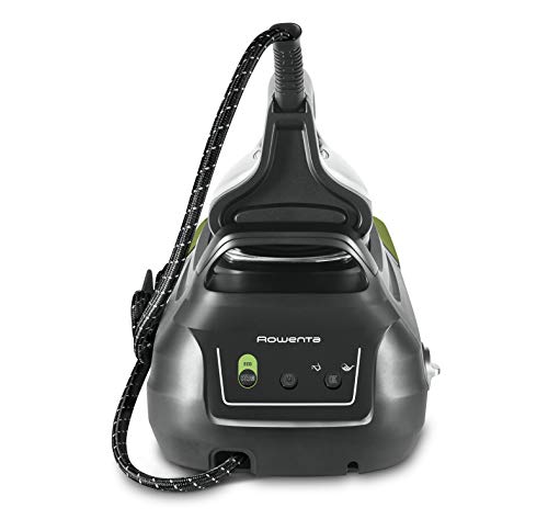 Rowenta Perfect Steam Pro DG8626 Centro de Planchado Autonomía Ilimitada con 6.9 Bares, Golpe 450 Vapor Contínuo de 120 g/min, Suela Microsteam Laser 400, Función Eco, Depósito Cal