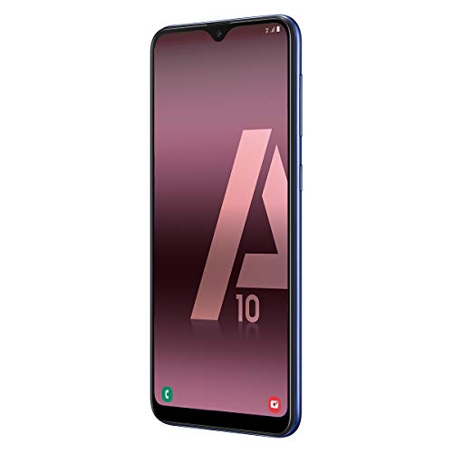 Samsung Galaxy A10 - Smartphone de 6.2" HD Infinity (32 GB, Dual-SIM, 3400 mAh), Color Azul [Versión española]