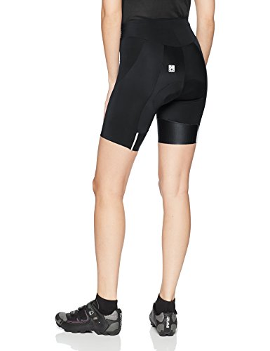 Santini Alba Pro Grace Pad - Pantalones Cortos de Ciclismo para Mujer, Mujer, Pantalones Cortos de Ciclismo, CAS32792X, Negro, XXL