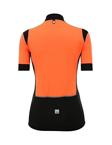 Santini, Jersey para Mujer, de Manga Corta, Mujer, Color Naranja, tamaño XXL