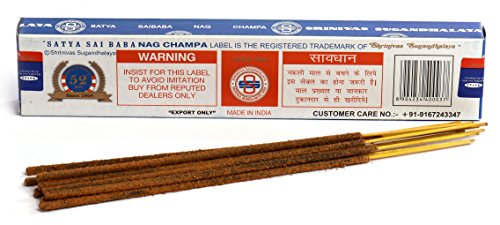 Satya Nag Champa - Varitas de Incienso (15 g)