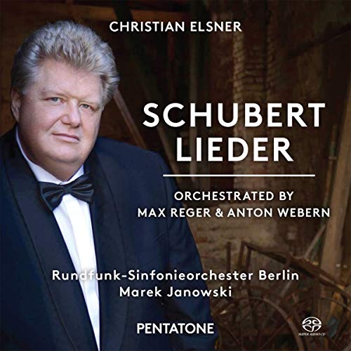 Schubert: Lieder [Orq. Webern Y Reger] / Janowski