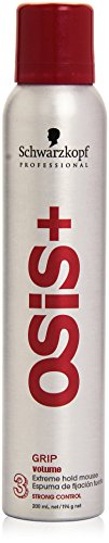 Schwarzkopf Osis Grip Volume Extreme Hold Mousse - Cuidado capilar, 200 ml