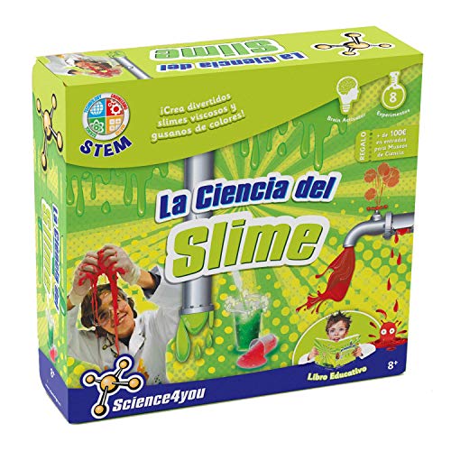 Science4you La Ciencia Viscosa del Slime -  Juguete educativo y científico