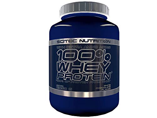 Scitec Nutrition 100% Whey Protein Proteína Chocolate Blanco - 2350 g