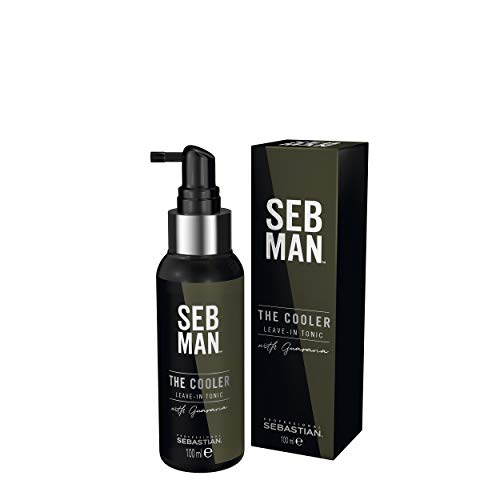 SEB MAN Tónico Refrescante Definición y Densidad al Cabello - Todo tipo de cabellos - 100 ml - Línea de productos para el cabello de hombre de Sebastian Professional