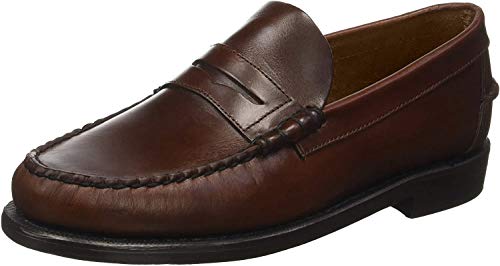 Sebago - Mocasines clásicos para Hombre, Color Marrón, Talla 44 EU