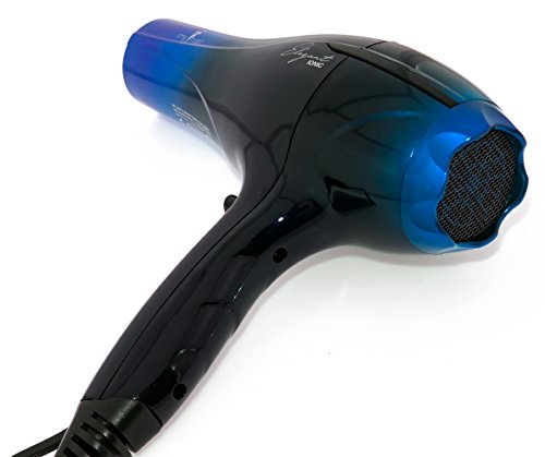 Secador de Pelo Profesional Ligero Potente Elegant Iónico 2000W Azul (Blue) con Difusor - My Hair