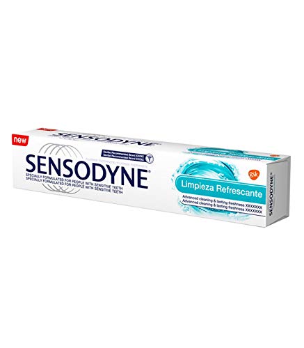 Sensodyne Limpieza Refrescante Pasta de Dientes con Flúor para Dientes Sensibles - 75 ml