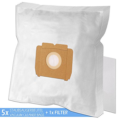 Set - Ambientadores + Filtro + 5 Bolsas de aspiradora para AEG-ELECTROLUX Ae 4550 bis 4598 Ergo Essence