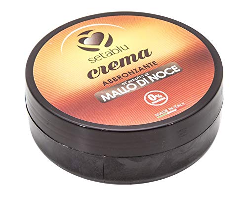 Setaablu - Crema bronceadora de mallo de nogal 571838 sin parabenos, 100 g