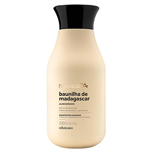 Shampoo Baunilla de Madasgascar FIOS Aliñados nativa spa O BOTICARIO BOUTIQUEB - 300ML/10.1fl oz