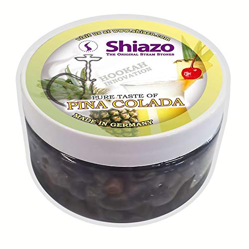 Shiazo - Piedras de shisha para pipa de agua, 6 tipos, piedras granuladas sin nicotina, sustituto del tabaco