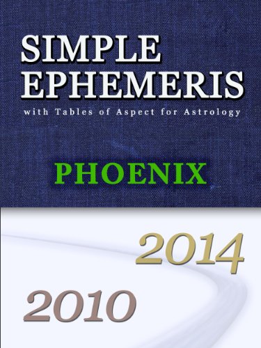 SIMPLE EPHEMERIS with Tables of Aspect for Astrology Phoenix 2010-2014 (English Edition)