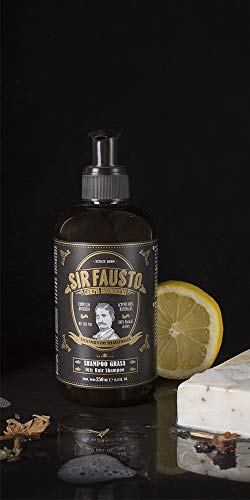 Sir Fausto Champú Grasa Tratamiento Magistral 250ml, Con BIO-SEB-VEG complejo botánico para el tratamiento de pieles y cabellos grasos.