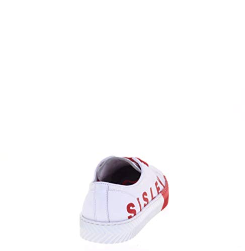 SISLEY Sneakers UOMO WHI-Red - 43