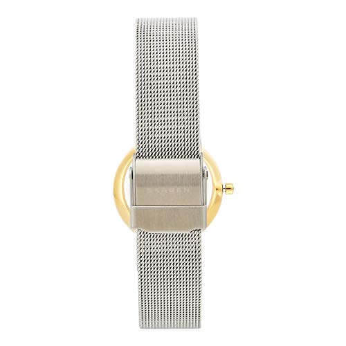 Skagen Reloj de pulsera Analógico para Mujer de Cuarzo con Correa en Acero inoxidable 358SGSCD