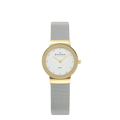 Skagen Reloj de pulsera Analógico para Mujer de Cuarzo con Correa en Acero inoxidable 358SGSCD