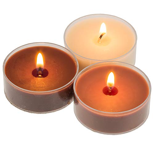 Smart-Planet® - Velas aromáticas con aroma a vainilla, 30 unidades