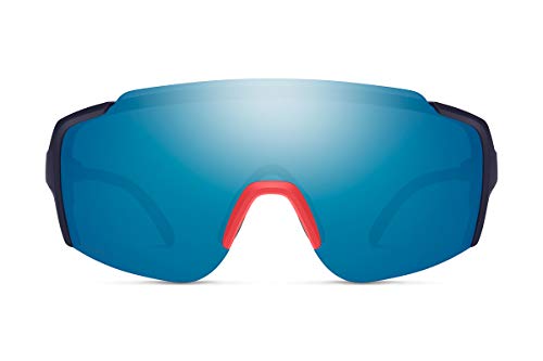 Smith Optics Flywheel Gafas de sol, Multicolor (Bl Redwht), 99 Unisex Adulto