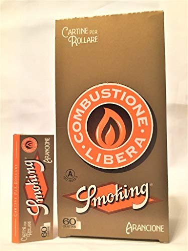 Smoking - Orange - Papel de liar corto (50 librillos)