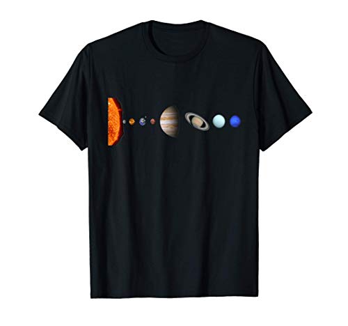 Solar System Sun Earth And Other Solar System Planets Gift Camiseta