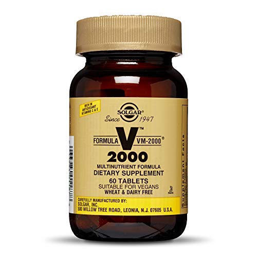 Solgar Fórmula VM-2000 Complemento Alimenticio - 60 Tabletas