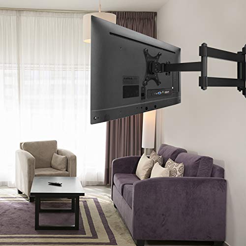 Soporte de Pared para TV, el Soporte de Pared para TV para televisores de 10 a 35 Pulgadas de hasta 20 kg, VESA máximo 200X200 mm