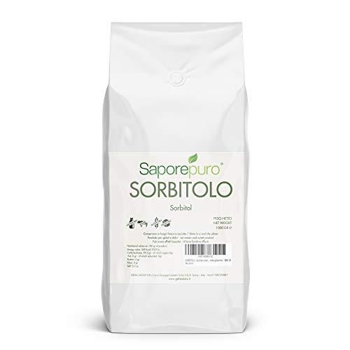 SORBITOL en polvo - azúcar alternativo con bajo índice glucémico - 1000 GR