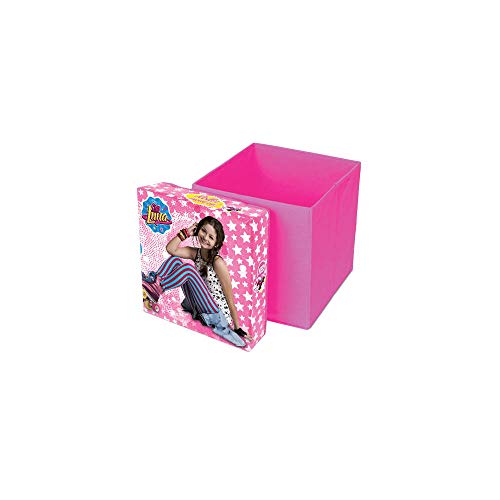 Soy Luna Caja Taburete puf Plegable de Almacenamiento (Suncity SLA402270)