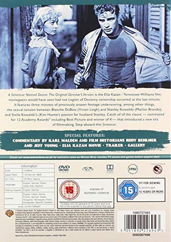 Streetcar Named Desire A [Edizione: Regno Unito] [Italia] [DVD]