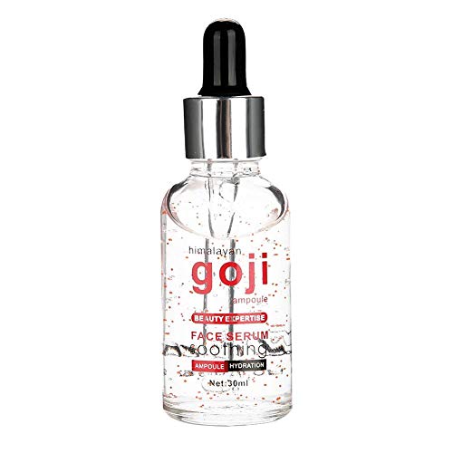 Suero de ácido Hialurónico de Goji, 30ml Suero Anti Envejecimiento de Baya de Goji, Suero Hidratante Blanqueador Antioxidante Anti Envejecimiento Hidratante Revitalizante Facial Antiarrugas