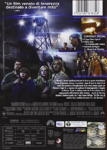 super 8
regia di j.j. abrams [Italia] [DVD]