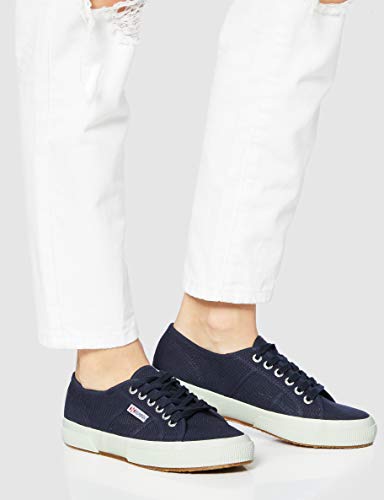 Superga 2750 COTU Classic, Zapatillas Unisex Adulto, Navy/White F43, 40 EU