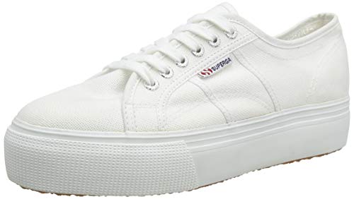 Superga 2790Cotw Linea Up And Down, Zapatillas Unisex adulto, Blanco (901 White), 36 EU