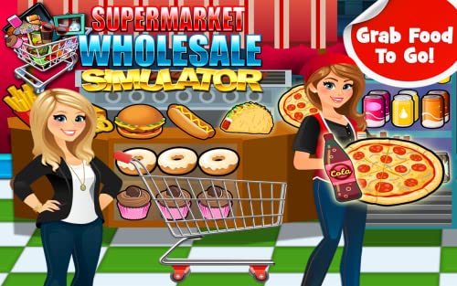 Supermarket Wholesale BIG Mega Warehouse: Shopping & Cash Register Simulator Kids