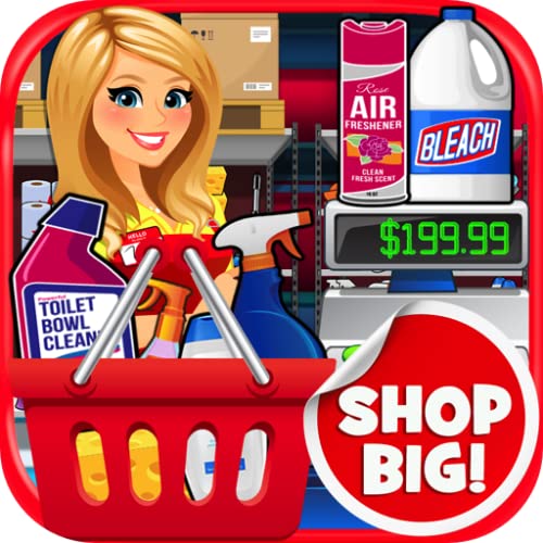 Supermarket Wholesale BIG Mega Warehouse: Shopping & Cash Register Simulator Kids