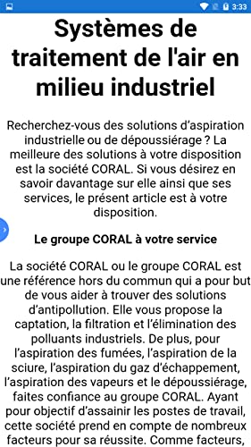 Systèmes de traitement de l'air en milieu industriel