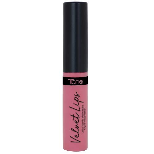 Tahe Velvet Lips Labial Líquido Acabado Mate Aterciopelado/Pintalabios Mate Líquido de Alta Cobertura y Larga Duración, Orgasm